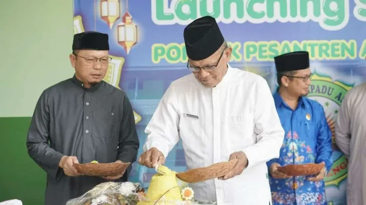 Bupati Algafry Resmikan SMP IT Ponpes As-Syuruq Perlang