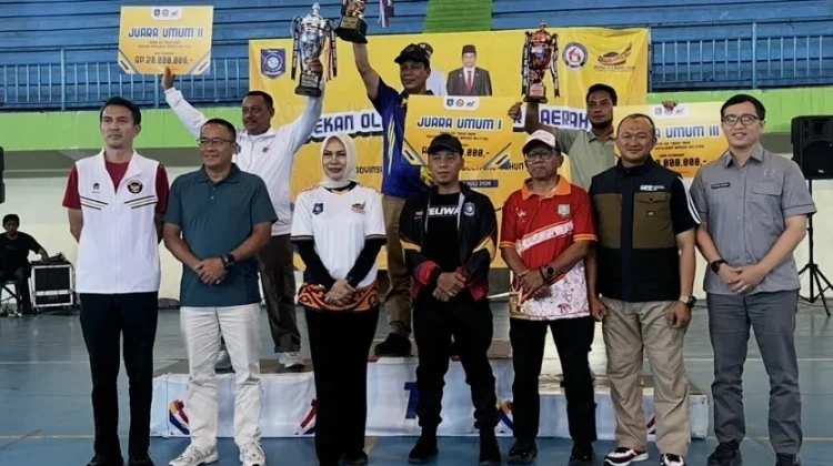 POPDA XIII Babel Berakhir, Bangka Sabet Juara Umum