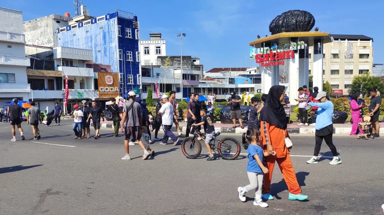 CFD Perdana Belitung Jadi Ruang Publik Baru untuk Masyarakat