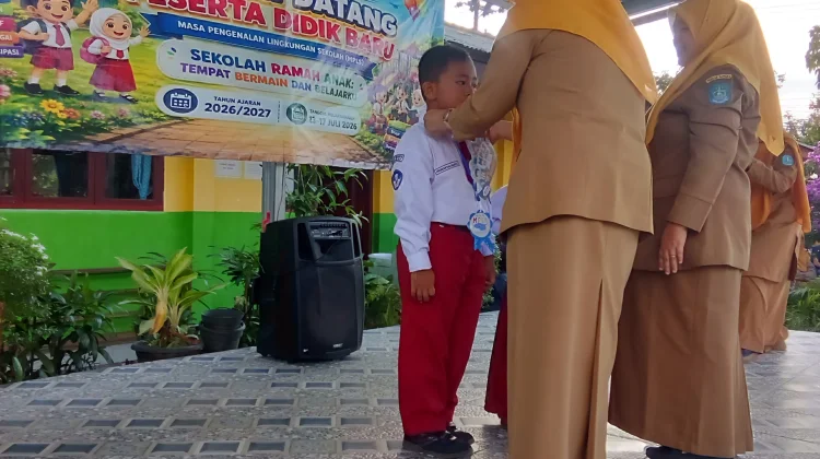 40 Siswa Baru SD Negeri 16 Sungailiat Ikuti MPLS