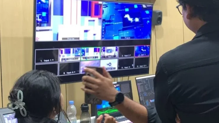 Hari Pertama PPL, Mahasiswa KPI IAIN SAS Babel Langsung Praktik di TVRI Babel