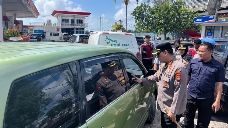 Kapolresta Pantau SPBU, Pastikan Penyaluran BBM Bersubsidi Tepat Sasaran