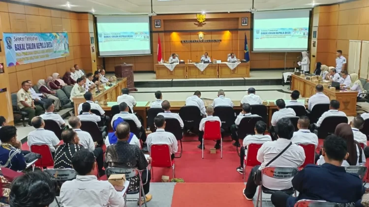 Seleksi Tambahan Pilkades Belitung Dimulai, 27 Bakal Calon Ikuti Tahapan