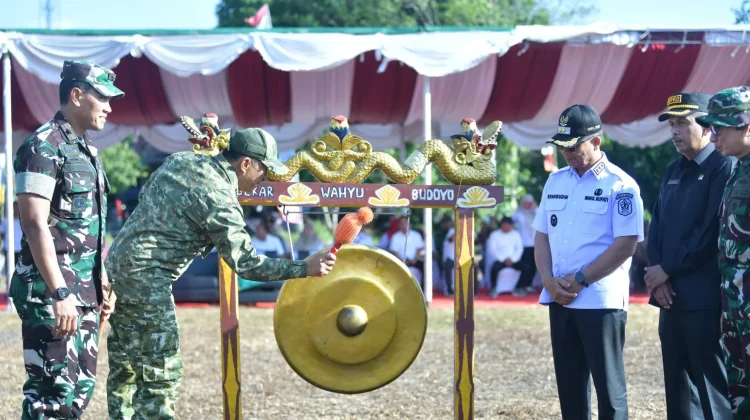 Bupati Bangka Buka TMMD ke-129, Infrastruktur dan SDM Desa Jadi Prioritas