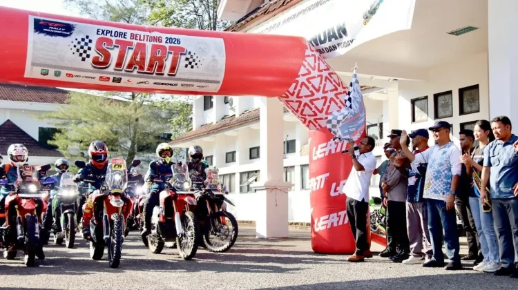 The Legacy Ride Jelajahi Belitong 2026, Promosikan Wisata lewat Komunitas Rider
