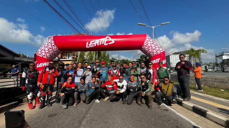 50 Rider Jelajahi Potensi Wisata Belitung Timur