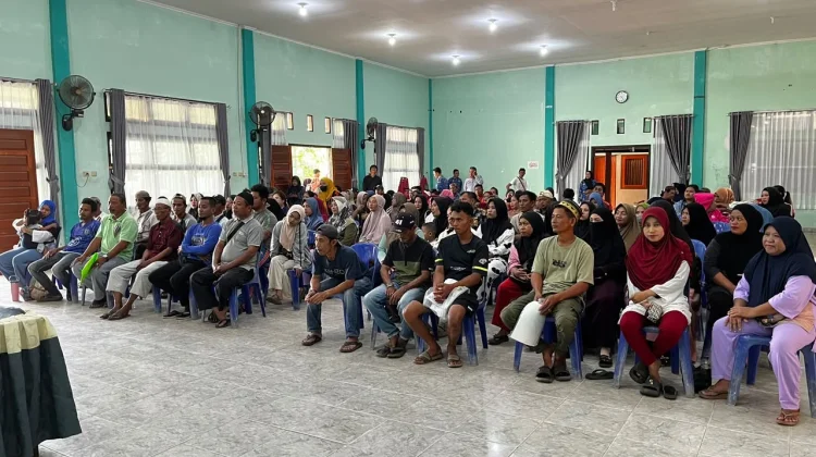 500 Nelayan Belitung Timur yang Terdampak Angin Kencang Dapat Sembako