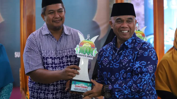 Sungailiat Keluar Sebagai Juara Umum MTQH Bangka 2026