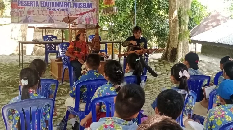 UPT Museum Kenalkan Gambus Belitung kepada Generasi Muda
