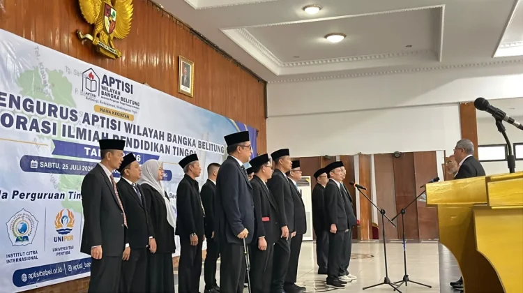 Rektor Unmuh Babel Jabat Ketua APTISI Babel