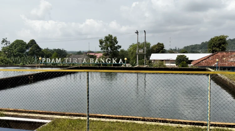 Kemarau, Debit Air Baku Perumdam Tirta Bangka Menyusut hingga 50 Persen