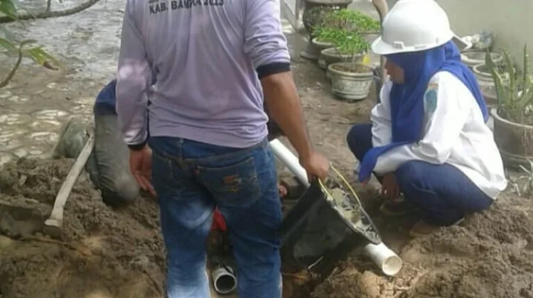 Permintaan Sambungan Rumah Perumdam Tirta Bangka Meningkat Musim Kemarau