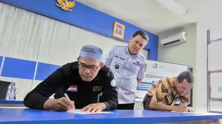 Polman Babel dan Apkasindo Bangka Tandatangani Nota Kesepahaman