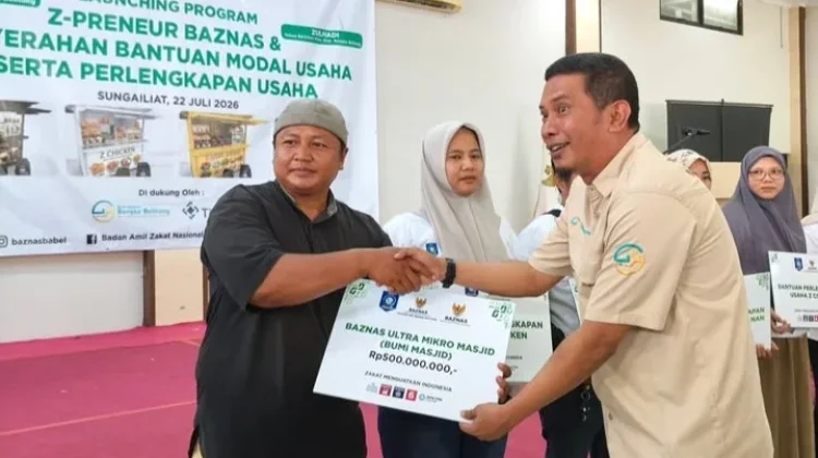 Dari Kesehatan hingga Modal Usaha, Baznas Babel Bantu Hampir 8.000 Mustahik
