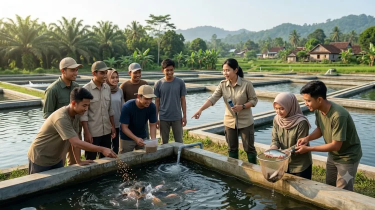 Program TOMAN: Cetak Milenial Jadi Pengusaha Budidaya Ikan