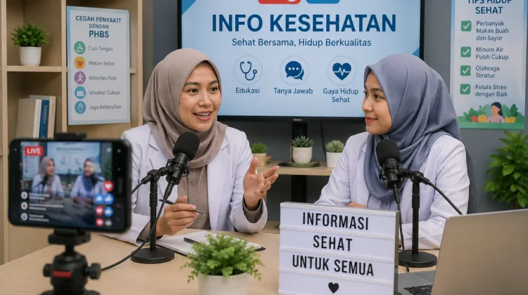 WARKOP: Siaran Kesehatan Puskesmas Kelapa Kampit yang Bisa Diajak Tanya Jawab
