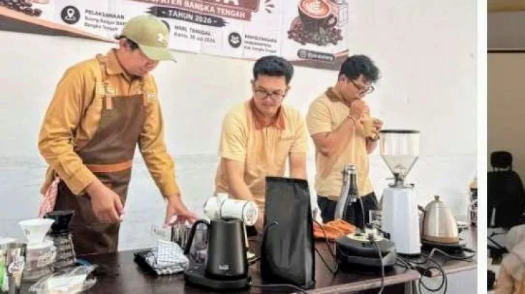 26 Peserta Belajar "Racik Kopi" di Bangka Tengah