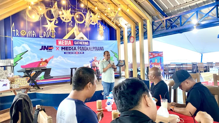Dukung Pertumbuhan UMKM Bangka Belitung, JNE Gelar Media Gathering