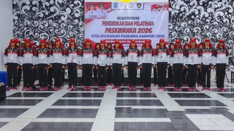 30 Calon Paskibraka Bangka Ikuti Diklat