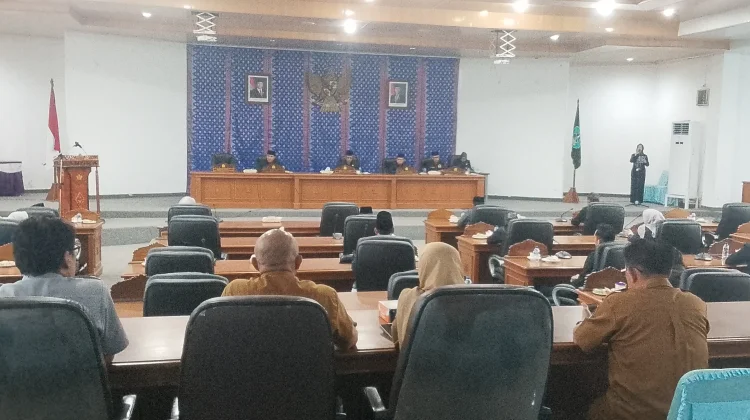 DPRD Bangka Paripurna Penyampaian Rancangan Perubahan KUA-PPAS