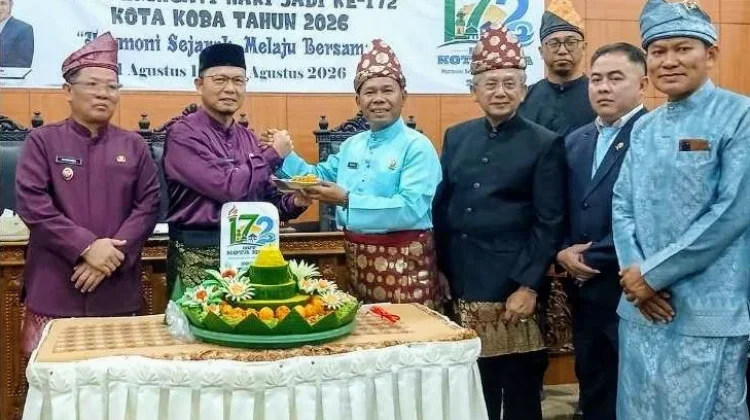Berusia 172 Tahun, Bupati Algafry : Koba Makin Maju