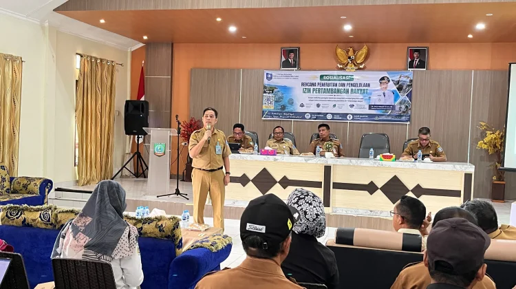 Pemprov Babel Sosialisasikan Rencana Penerbitan IPR kepada Penambang
