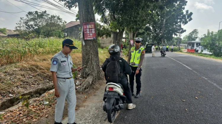 Meminimalisir Angka Kecelakaan, Satlantas Pangkalpinang Gencar Razia Gabungan