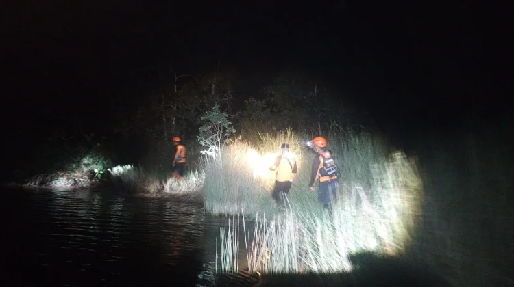 Pemancing Hilang di Kulong Kero Manggar, TIM SAR Gabungan Lakukan Pencarian
