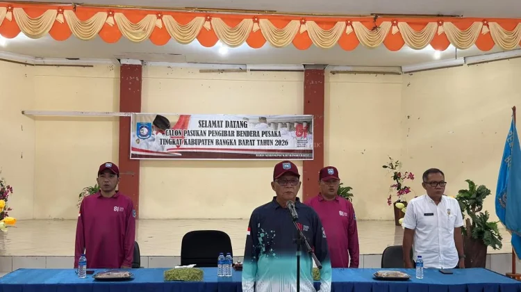 Wabup Yus Derahman Buka Gladian Central Calon Paskibraka Bangka Barat
