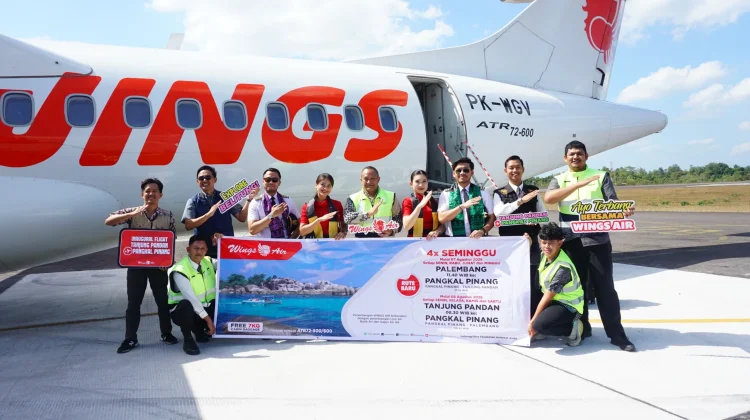 Wings Air Kembali Terbang ke Belitung, Bupati Bidik Rute Baru