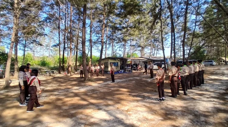 Gudep MTs Bahrul Ulum Kirim 16 Santri ke Jambore Nasional XII