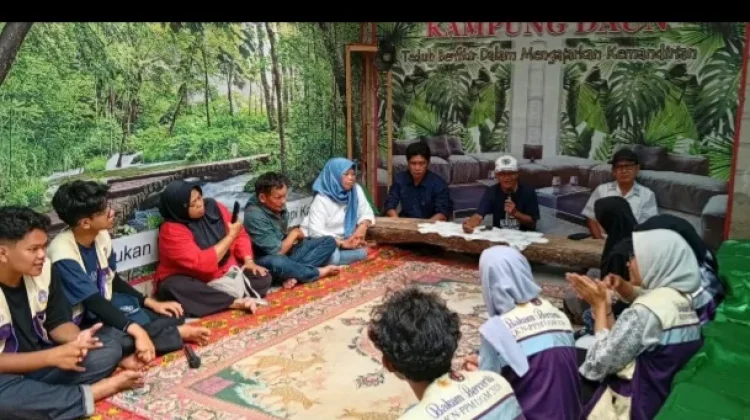 Jamuan dan Kenang Kisah di Akhir KKN PPM UGM Desa Bukit Layang