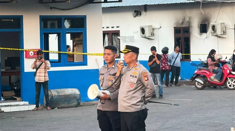 Kapolres Beltim Ajak Insan Pers Bersama Jaga Kondusivitas Pasca Aksi Demo
