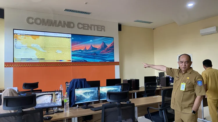 Pusdalops BPBD Bangka Belitung Pantau Potensi Kebencanaan Real-time