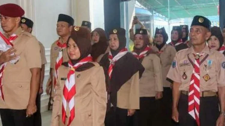 Saka Antinarkoba Kwarcab Pramuka Bateng Dikukuhkan Eva Algafry