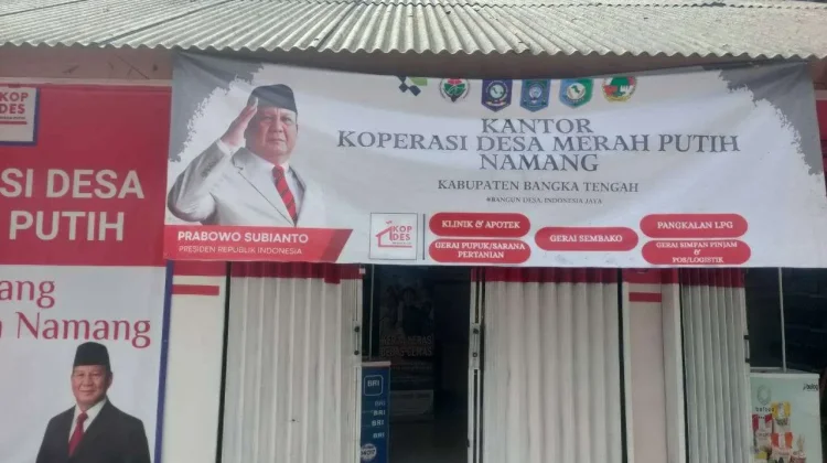 94 Gerai Koperasi Merah Putih di Babel Rampung Pembangunannya