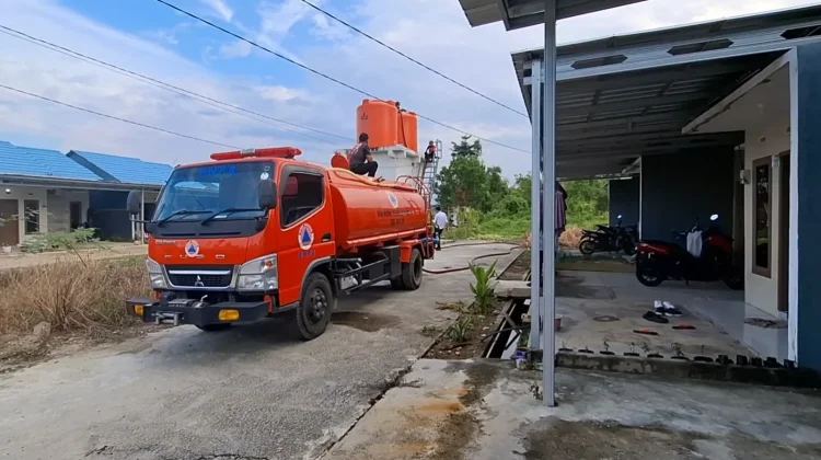 BPBD Catat Sudah Tiga Kali Salurkan Air Bersih ke Warga