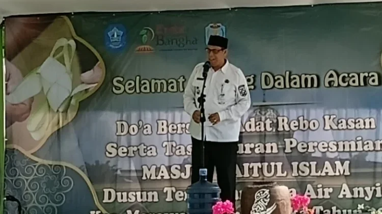 Tradisi Rebo Kasan Digelar di Desa Air Anyir