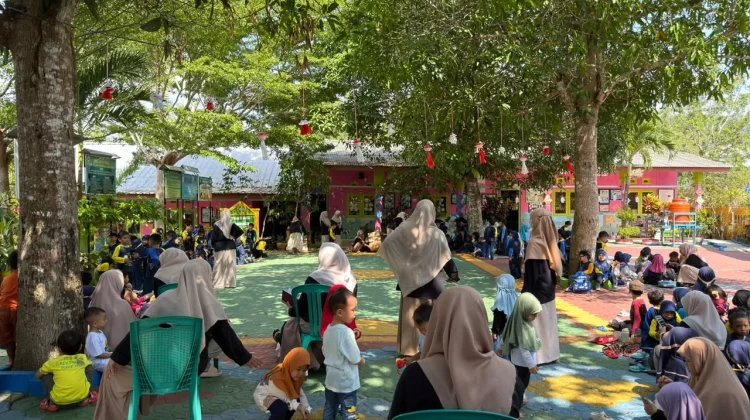Siswa PAUD IT Amaliyah Ikuti Lomba HUT ke-81 RI