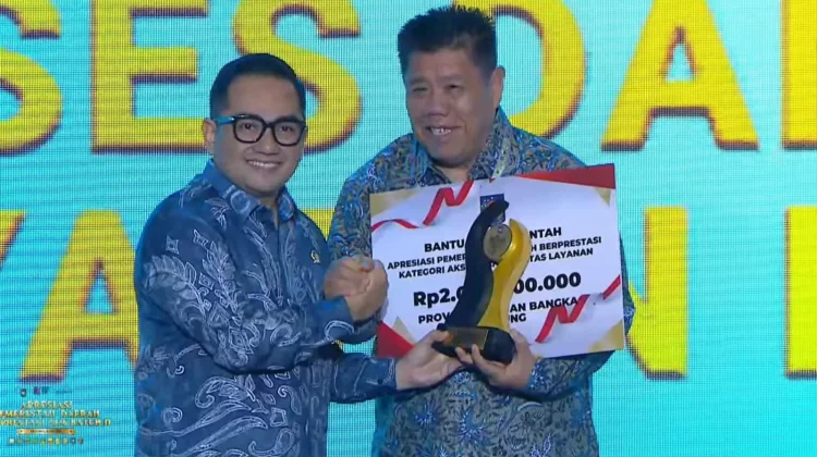 Babel Terbaik I Kategori Akses & Kualitas Pelayanan Kesehatan Wilayah Sumatera