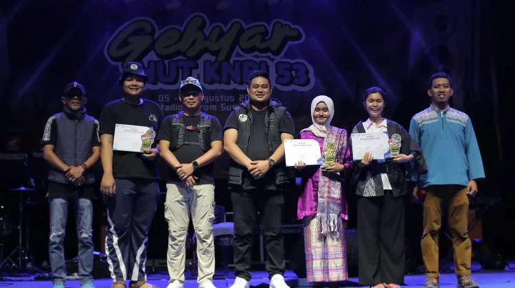 Aulia Humaira Juara Lomba Orasi HUT ke-53 KNPI Bangka