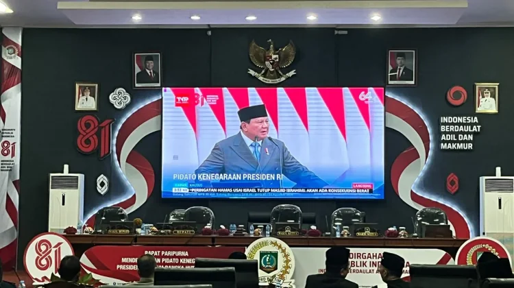 Presiden Prabowo Sebut SMA Unggul Garuda Belitung Timur dalam Pidato Kenegaraan