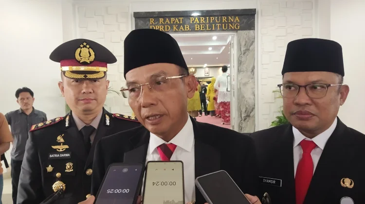 HUT RI Ke-81, Bupati Sebut Ekonomi Belitung Mulai Tunjukkan Tren Positif