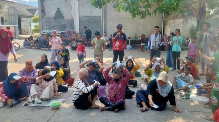 Warga Taman Pesona Bangka Gelar Lomba Agustusan