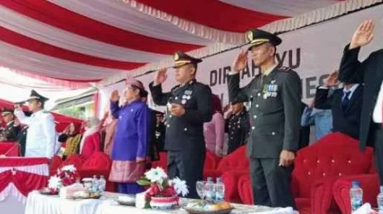 Pemkab Bateng Gelar Upacara HUT ke-81 Republik Indonesia
