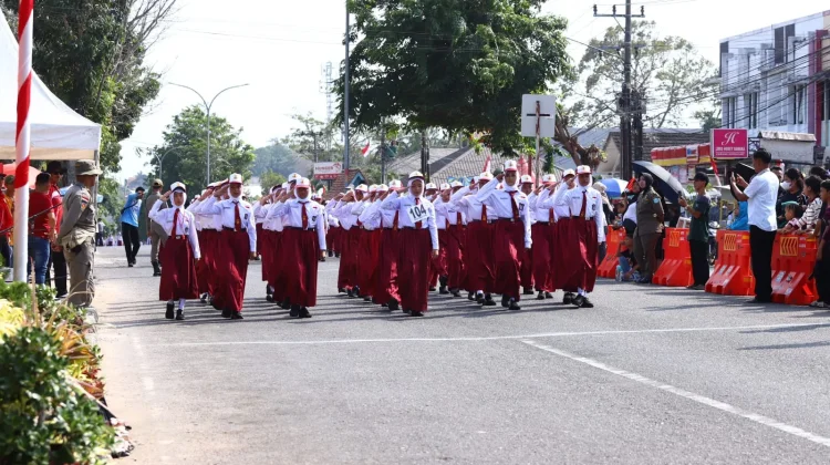 Dari Taman Sari-Jalan Pemuda, Semarak Pawai Indah Bangka HUT RI