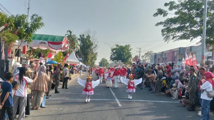 Vakum Tahun Lalu, Karnaval HUT RI Kembali Hibur Warga Bangka