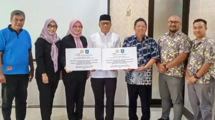 Bateng Terima CSR Grup PT. Arsari Tambang untuk MTQ Tingkat Provinsi 2026