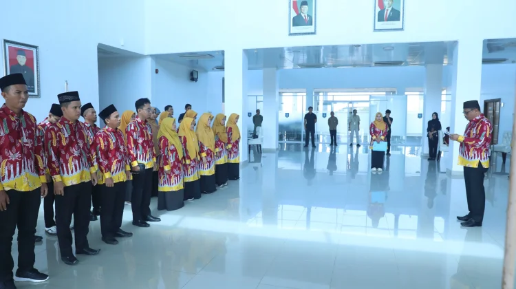 Kontingen MTQ KORPRI Babel Dilepas ke Tingkat Nasional di Makassar