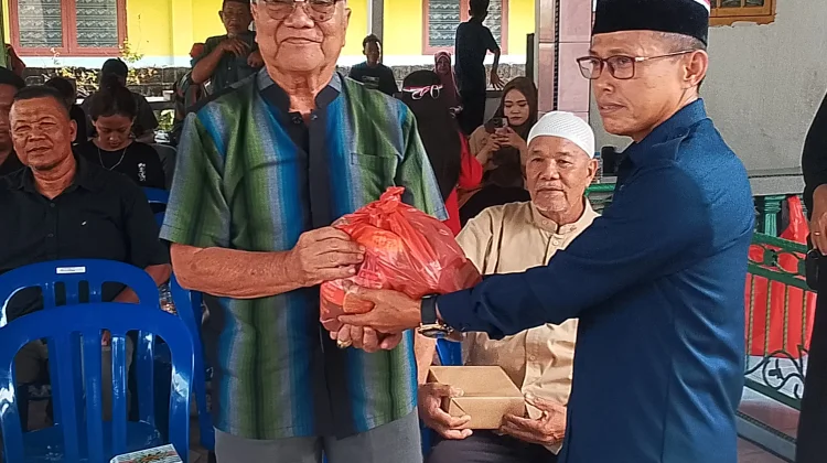 Reses di Karya Makmur, H. Mahjub : Soal Lampu Jalan Prioritas Dibereskan
